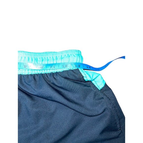 SPEEDO Men's 9" Swim Trunks - Teal/Black Size Small - Picture 9 of 11